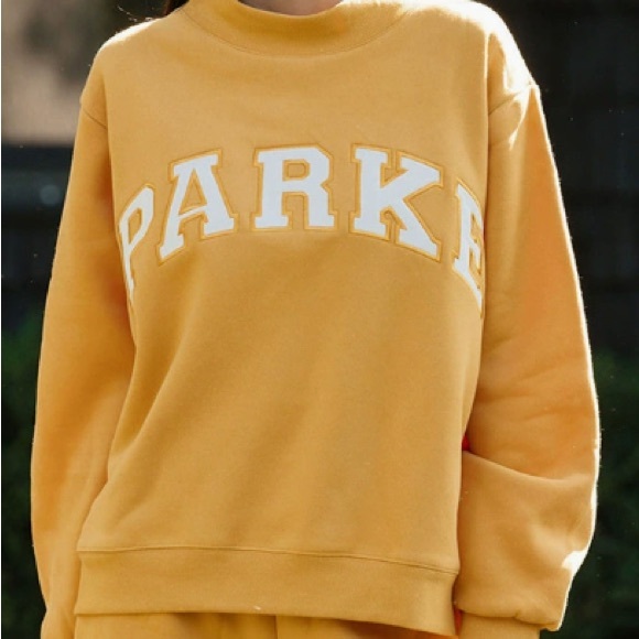 Parke Yellow Women's Sweatshirt - Picture 2 of 3